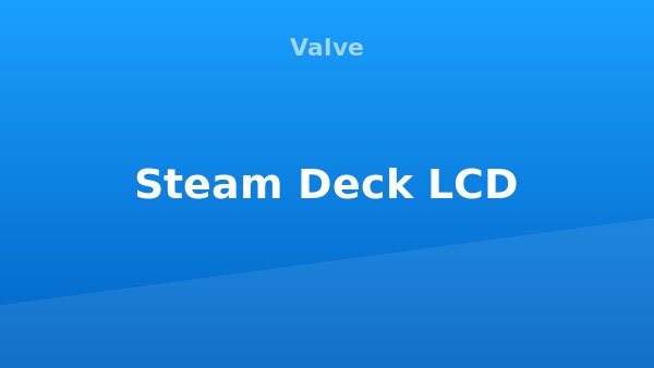Steam Deck LCD